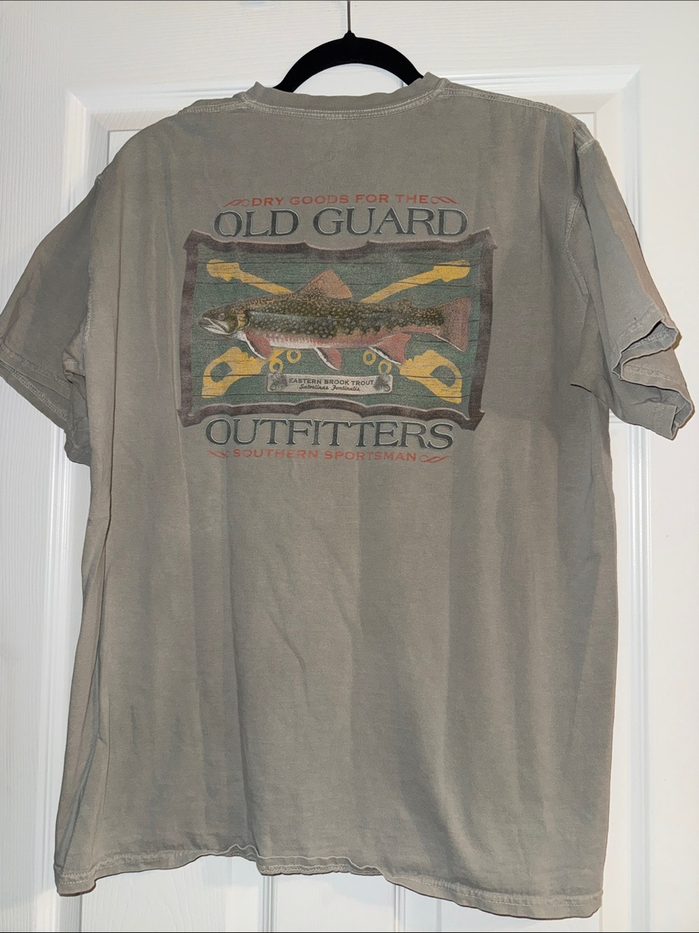 Men's Short-Sleeve Graphic Tee in Gray